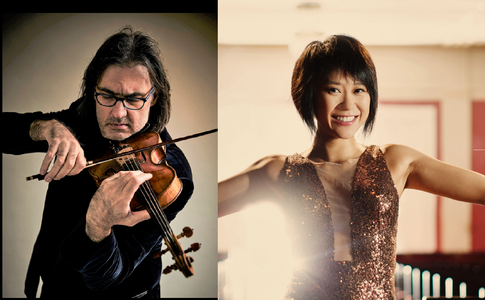 Leonidas Kavakos (c)Sony photo shoot-Yuja Wang©JuliaWesely