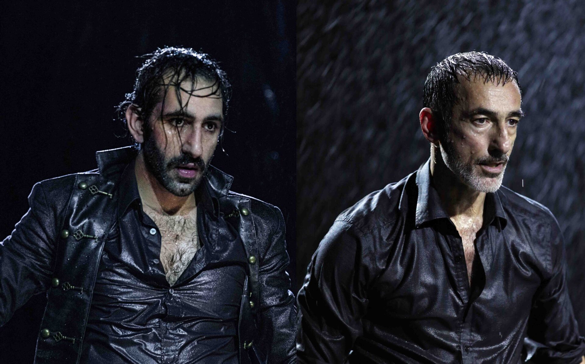 2_Dimitris Papaioannou and Haris Fragoulis will be sharing the leading part in the additional performances announced at Megaron_INK (2020)_photo by Julian Mommert (left) + Alexander Papa (right)_20221130_JCM_3844