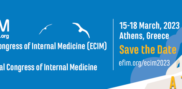 15-18 March 2023 <br> EFIM: European Congress of Internal Medicine ECIM and International Congress of Internal Medicine