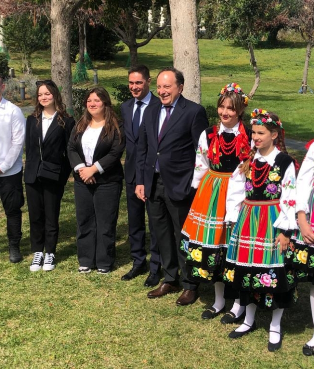 Polish Embassy honours Maestro Krzysztof Penderecki in tree planting ceremony at Megaron Garden