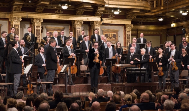 Screening of the concert of the Vienna Philharmonic with Leonidas Kavakos conducted by Herbert Blomstedt