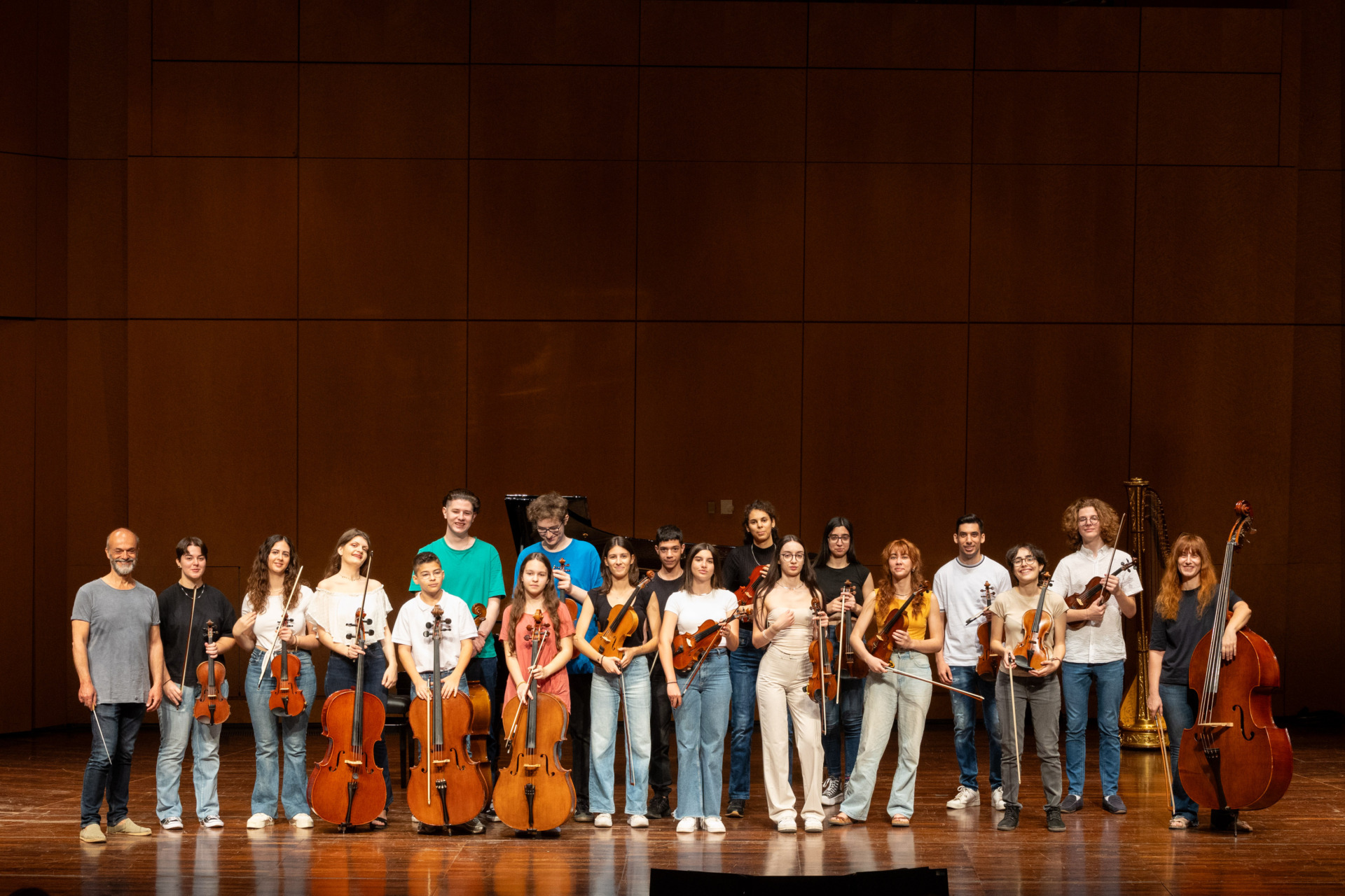 Underground Youth Orchestra-Τα όργανα της συμφωνικής ορχήστρας (c) Filippos Panoulis